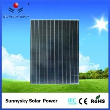 150W poly-crystalline silicon solaer panel TYP-150