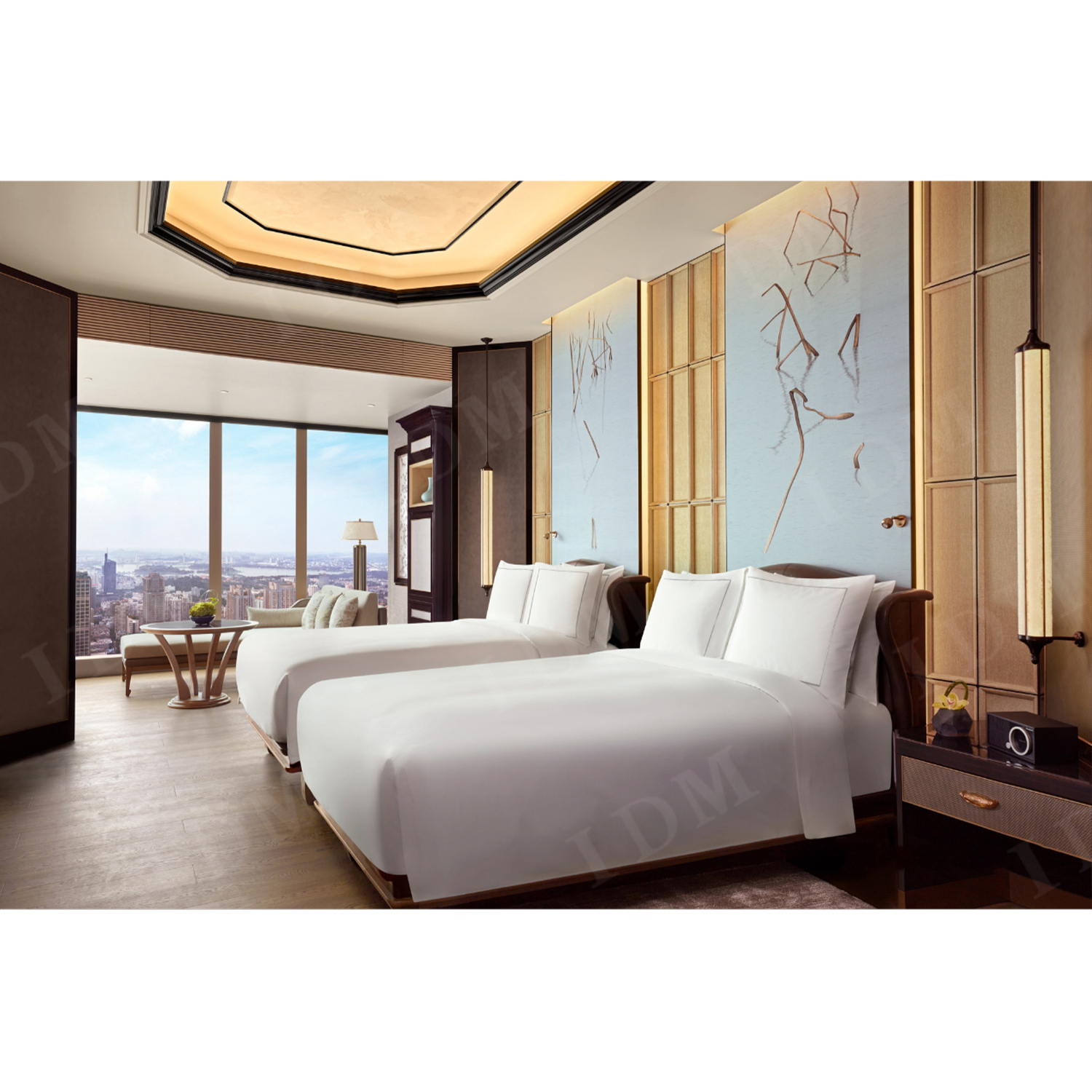Hotel Modern Design 5 Star Bedroom Set Furniture