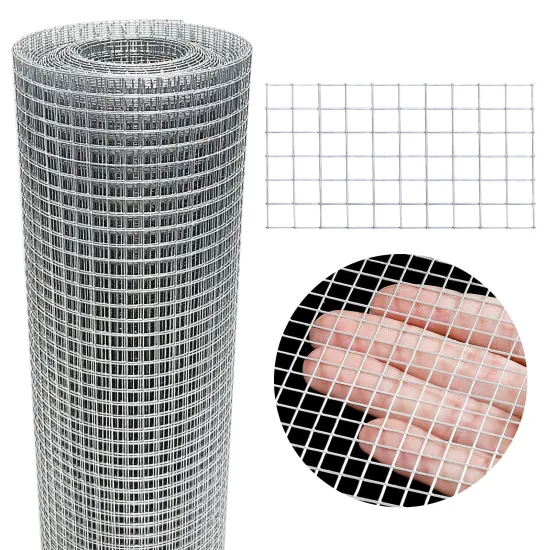 Welded Stainless Steel Wire Mesh 1/4 Inch to 1/2 Inch