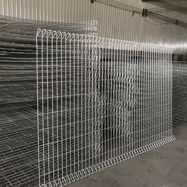 galvanized roll top welded wire mesh fencing panel