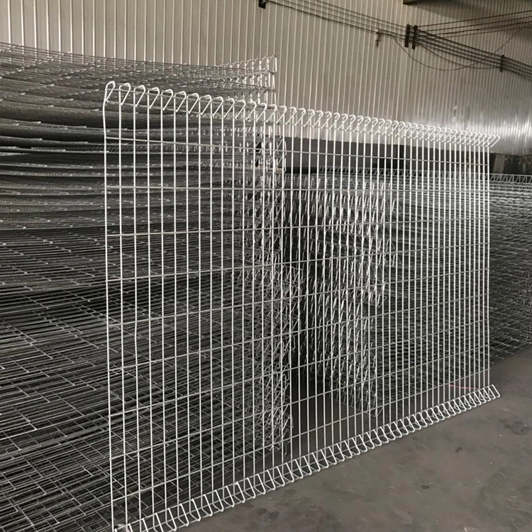 galvanized roll top welded wire mesh fencing panel
