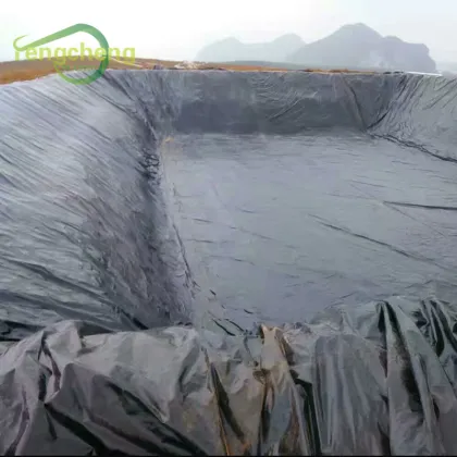 Waterproofing artificial lake liner geomembrane