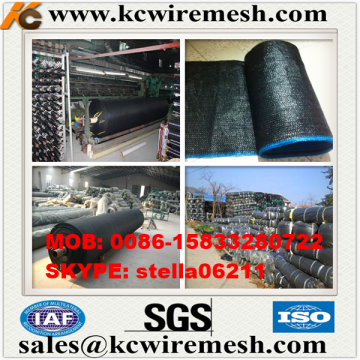 Factory!!!!!! KangChen Green color sun shade net, round and flat wire shade net