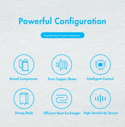 Commercial 220V 164L Industrial Room Air Dehumidifier