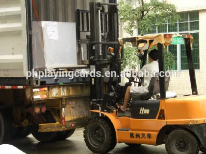 Koehler paper board German black inner poker card