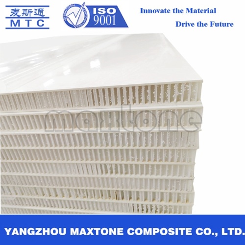 Glossy FRP Fiberglass PP Honeycomb Core Sandwich Panel