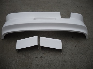 Rear Bar rear bumper Resin fiber Carbon fibre