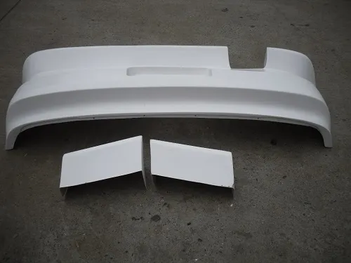 Rear Bar rear bumper Resin fiber Carbon fibre