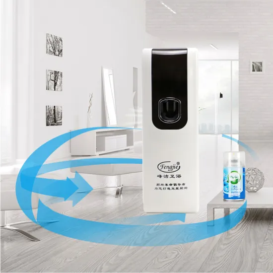 Table or Wall-Mounted Toilet LCD Sensor Automatic Aerosol Perfume Spraying Air Freshener Machine
