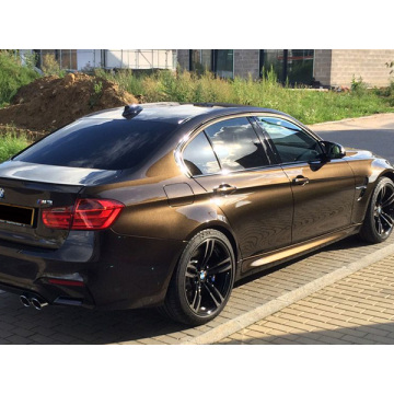 metallic gloss brown car wrap vinyl