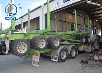 Howo Log Transportation Wood Transportation Truck