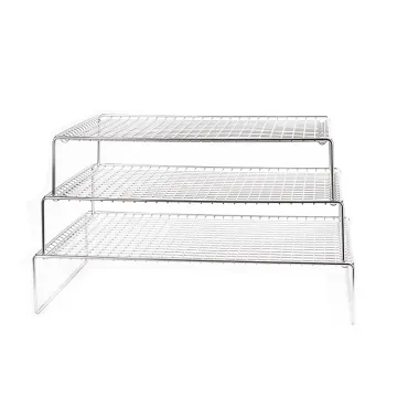 3-Layer Stackable Baking Cooling Rack For Biscuit Pizza