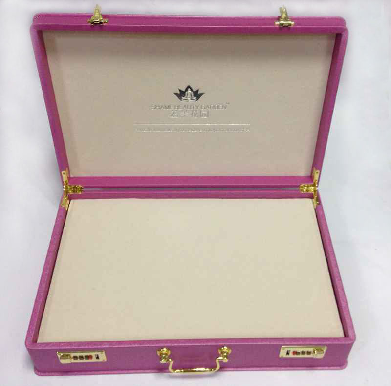 Pink Leather Box