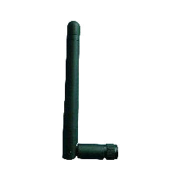 5.8GHz 2dBI Wimax Rubber Terminal Whip Antenna with ISM WLAN Wireless AP/Adapter