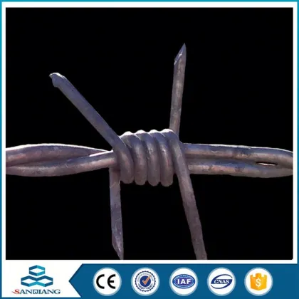 pvc razor iron razor double twist barbed wire for sale