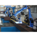 Steel Structure Fabrication Station Robotic Welding Robot