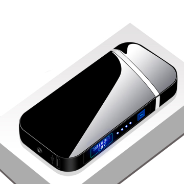 Windproof Electric Customized Logo Plasma Dual Arc Flameless Lighter