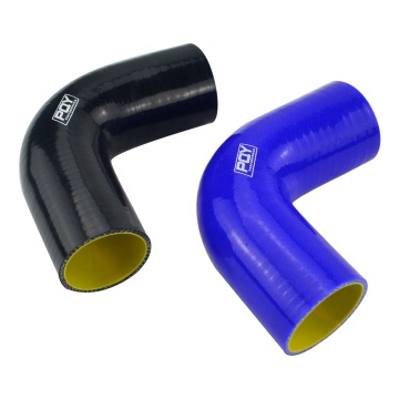 51mm 90 Degree Elbow Silicone Hose Pipe Turbo Intake - Blue&Yellow/Black&Yellow PQY-SH9020-QY