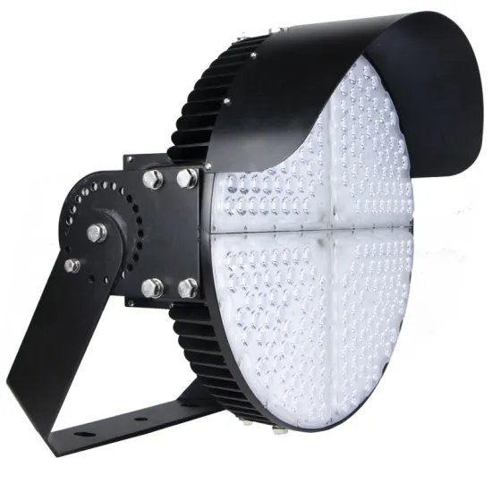 High Mast Stadium Light Installation: LED Flood Lights for Sports Stadiums with Slip Fitter
