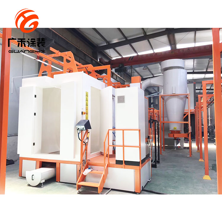 Electrostatic Aluminium Powder Coating System Booth