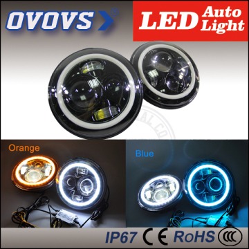 OVOVS high low beam factory supplier 7" 12v 40w headlight for wrangler or motorcycle