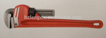 high quality carbon steel heavy duty pipe wrench American type
