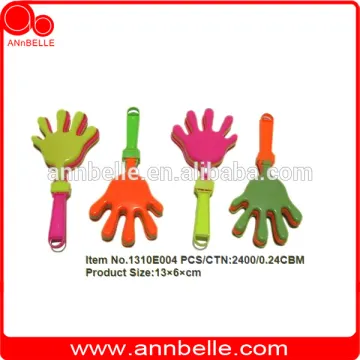 13x6cm hand clapper small clapper noise maker