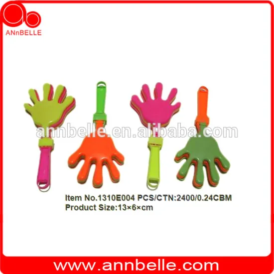 13x6cm hand clapper small clapper noise maker