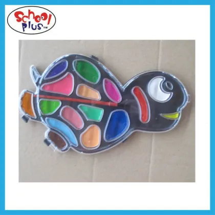 different shape soild gouache paint gouache watercolor paints environmentally non-toxic