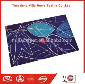 Customized Washable Anti Slip Digital Print Carpet