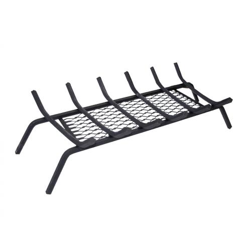 Cast Wrought Iron Fire Grates z Ember Catcherem