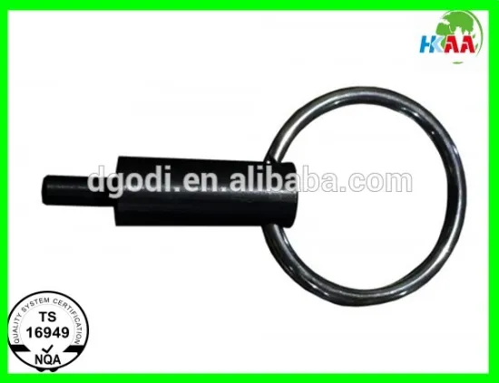 quick release clevis pin with spring key pin