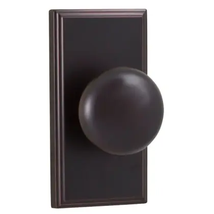 Bronze Woodward Passage Impresa Knob