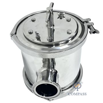 SS304 10000 Gauß Magnetstabfalle - 4 Stcs Eisenentfernungsfilter mit perforiertem Metallnetz