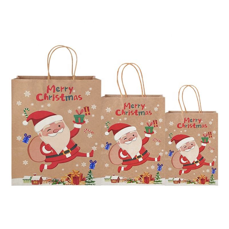 Bolsas de regalo de papel de Navidad