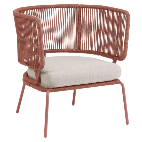 Modern Outdoor Leisure Recliner Sofa Chair with Luxury Aluminum Frame
