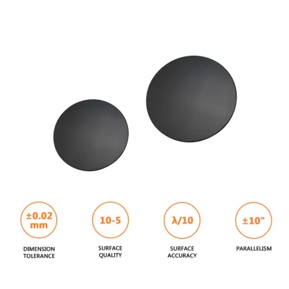 Germanium Glass Windows and Optics with DLC/AR Coating for Thermal Imaging FLIR Cameras