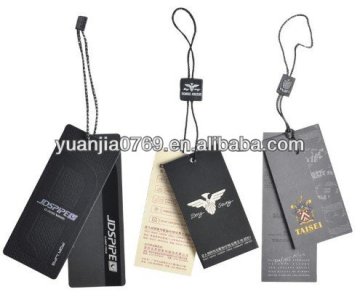 Luxury hang tags of cloth