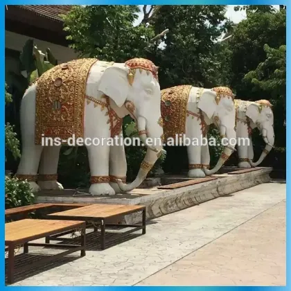 Lucky outdoor elephant fountain
