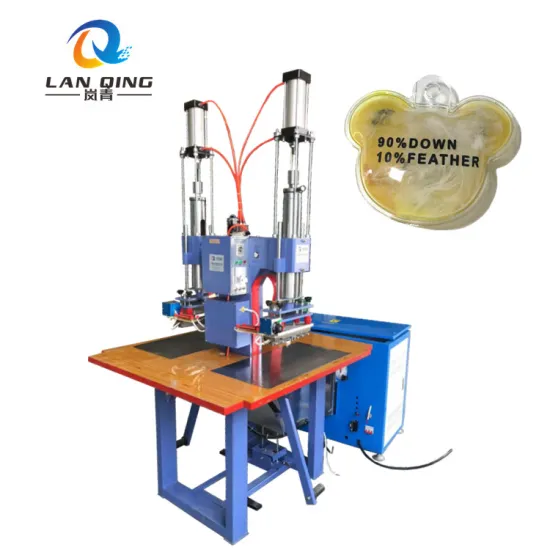 Double head high frequency PVC welding machine