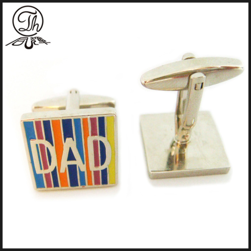 Best Dad man cufflinks metal