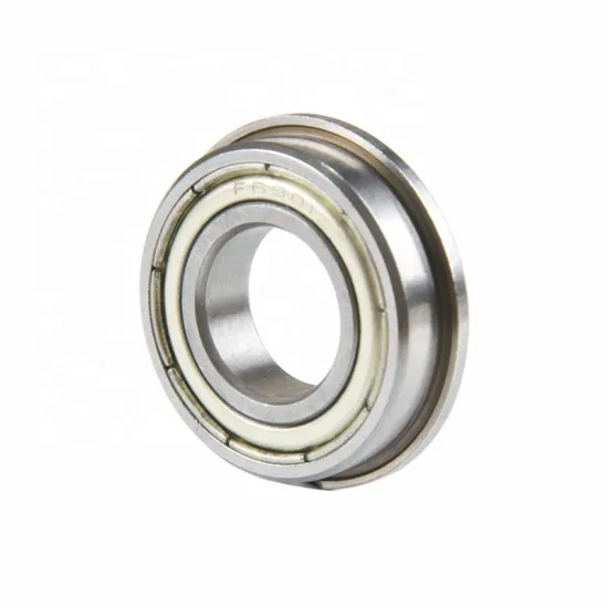 Deep Groove Ball Bearing China F6901 F6901ZZ Flange Bearing 12*24*6mm