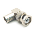 Right Angle BNC Male to Female Coaxial Adapter
