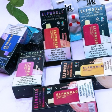 ELFWORLD CAKY7000PUFFS WEGWERPENDE VAPE