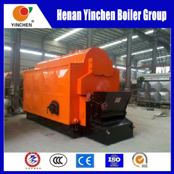 Automatic feeding coal fired wood pellet wood fired hot water boiler