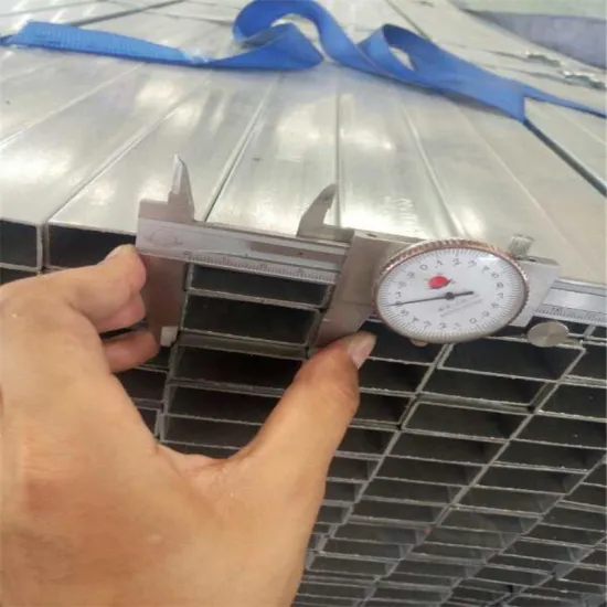 Square Structure Galvanized Pipe Railing For Tent