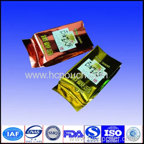 Plastic Side Gusseted Tea Bag 