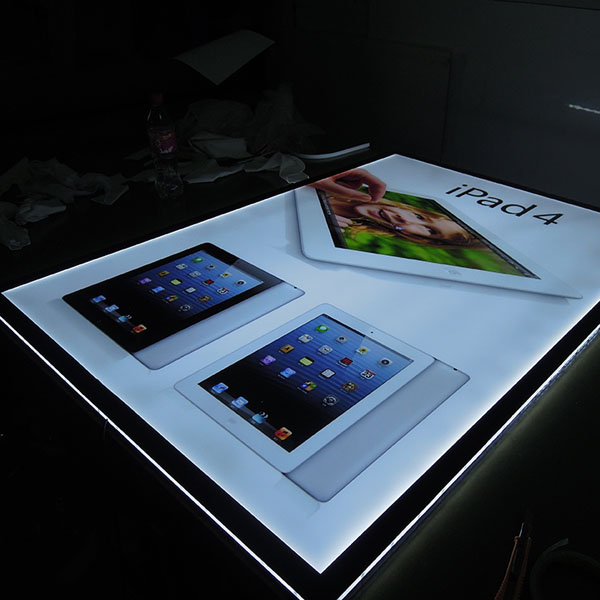 LED Crystal Acryic Frame Light Box