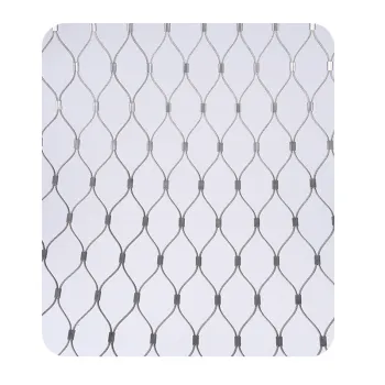 Durable Stainless Steel Zoo Mesh Wire Rope Safety Net