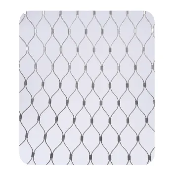 Durable Stainless Steel Zoo Mesh Wire Rope Safety Net